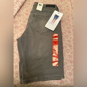 Gray Calvin Klein Denim Bermuda Shorts